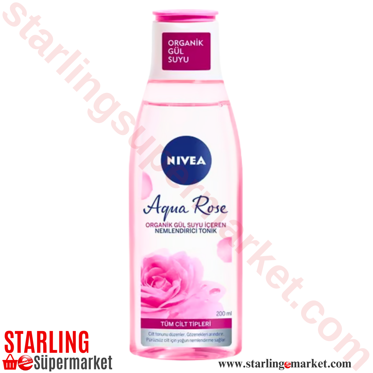 NIVEA VISIN F RS WTR TNR 200 ML