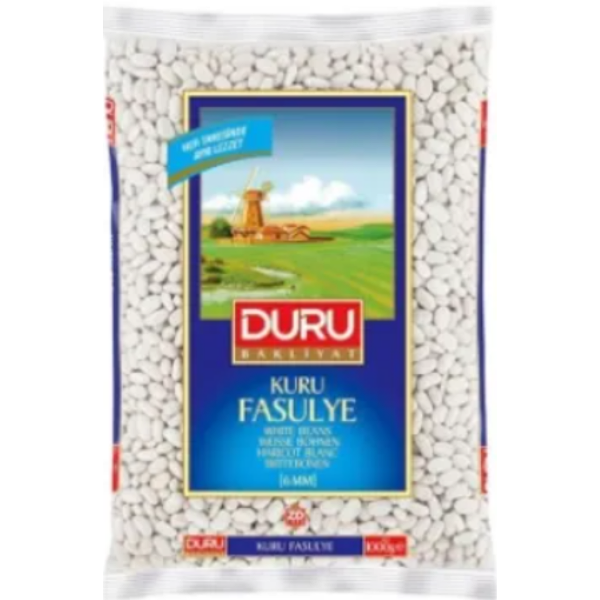 DURU FASULYE KURU 6MM 1000 G