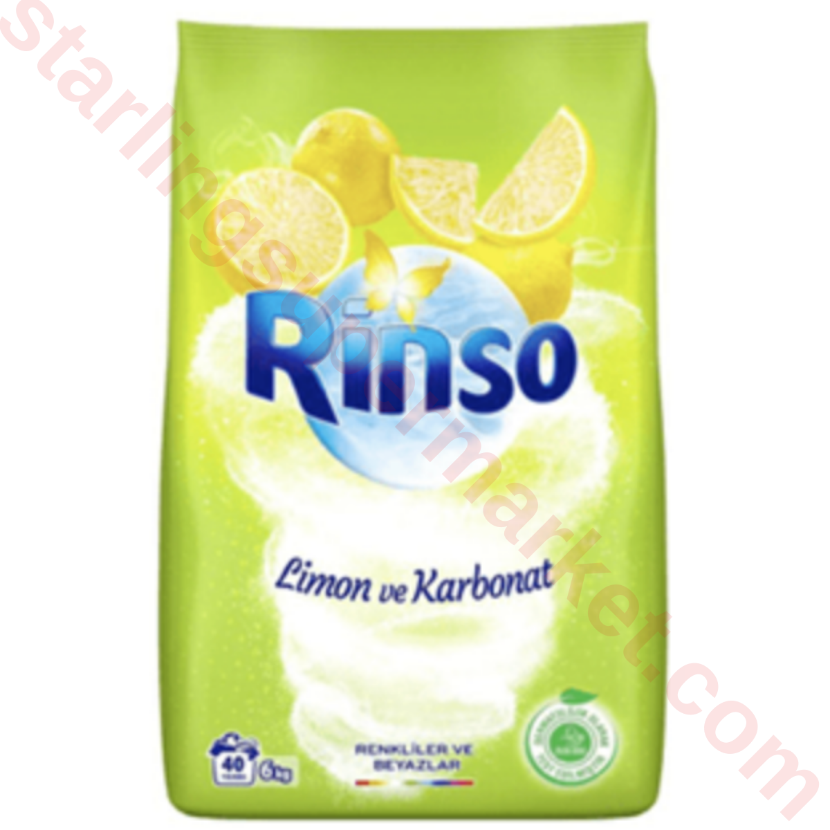 RINSO DETERJAN TOZ LIMON&KARBONAT 6 KG