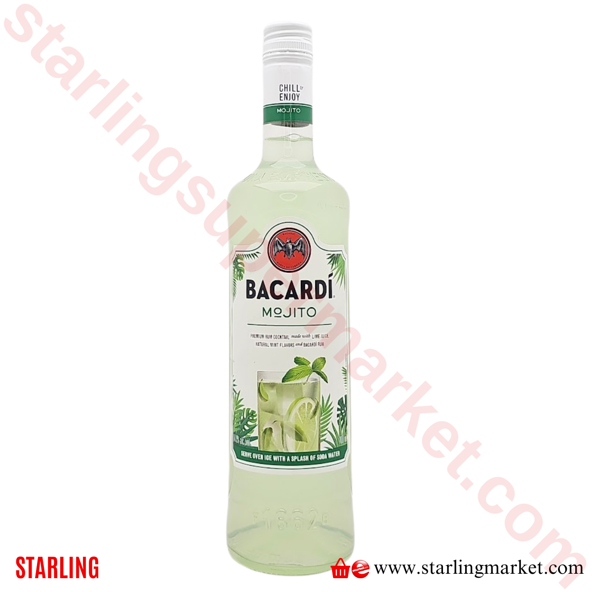 BACARDI RUM MOJITO 70 CL