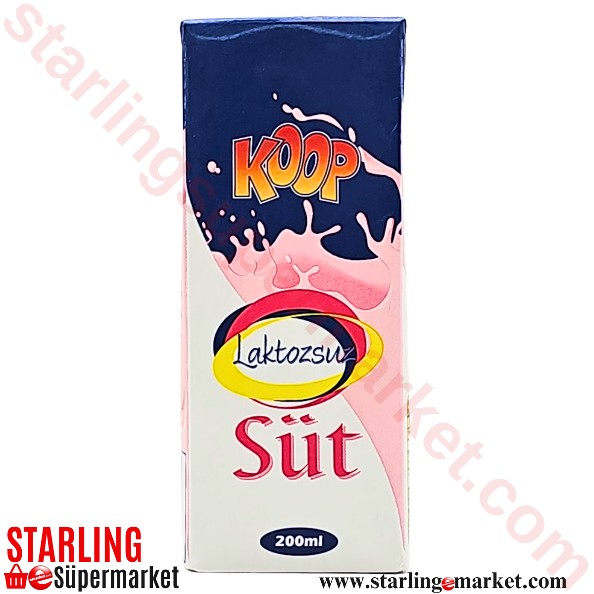 KOOP SUT LAKTOZSUZ 200 ML