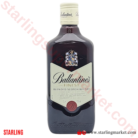 BALLANTINES FINEST BLENDED SCOTCH WHISKY 35 CL