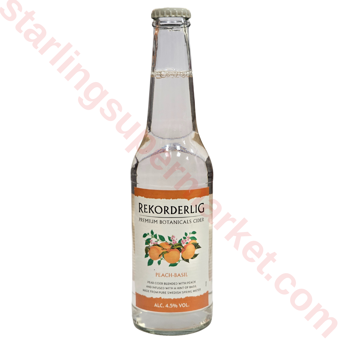 REKORDERLIG BIRA MEYVELI PEACH-BASIL SISE 33 CL