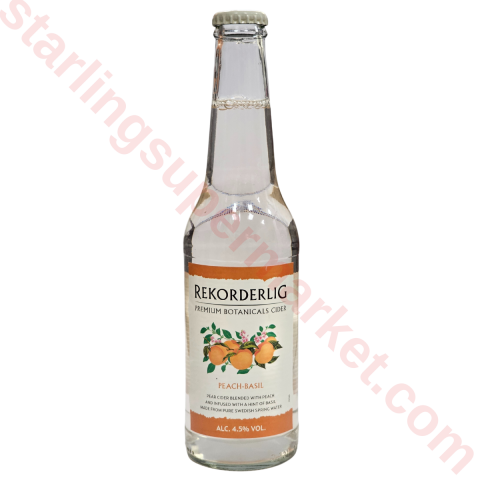 REKORDERLIG BIRA MEYVELI PEACH-BASIL SISE 33 CL