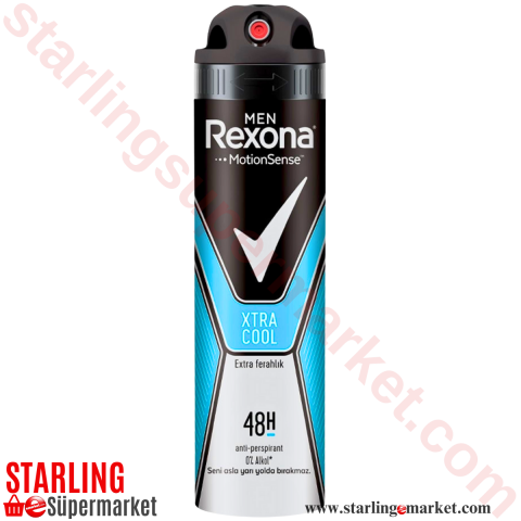 REXONA DEO ERKEK EXTRA COOL 150 ML