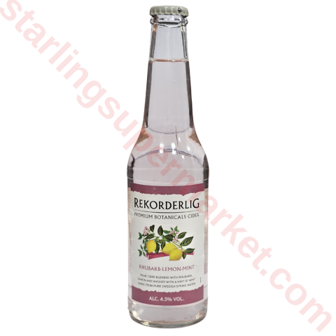 REKORDERLIG BIRA MEYVELI RHU-LEMON-MINT SISE 33 CL