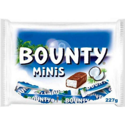 BOUNTY CIKOLATA MINI 227 G