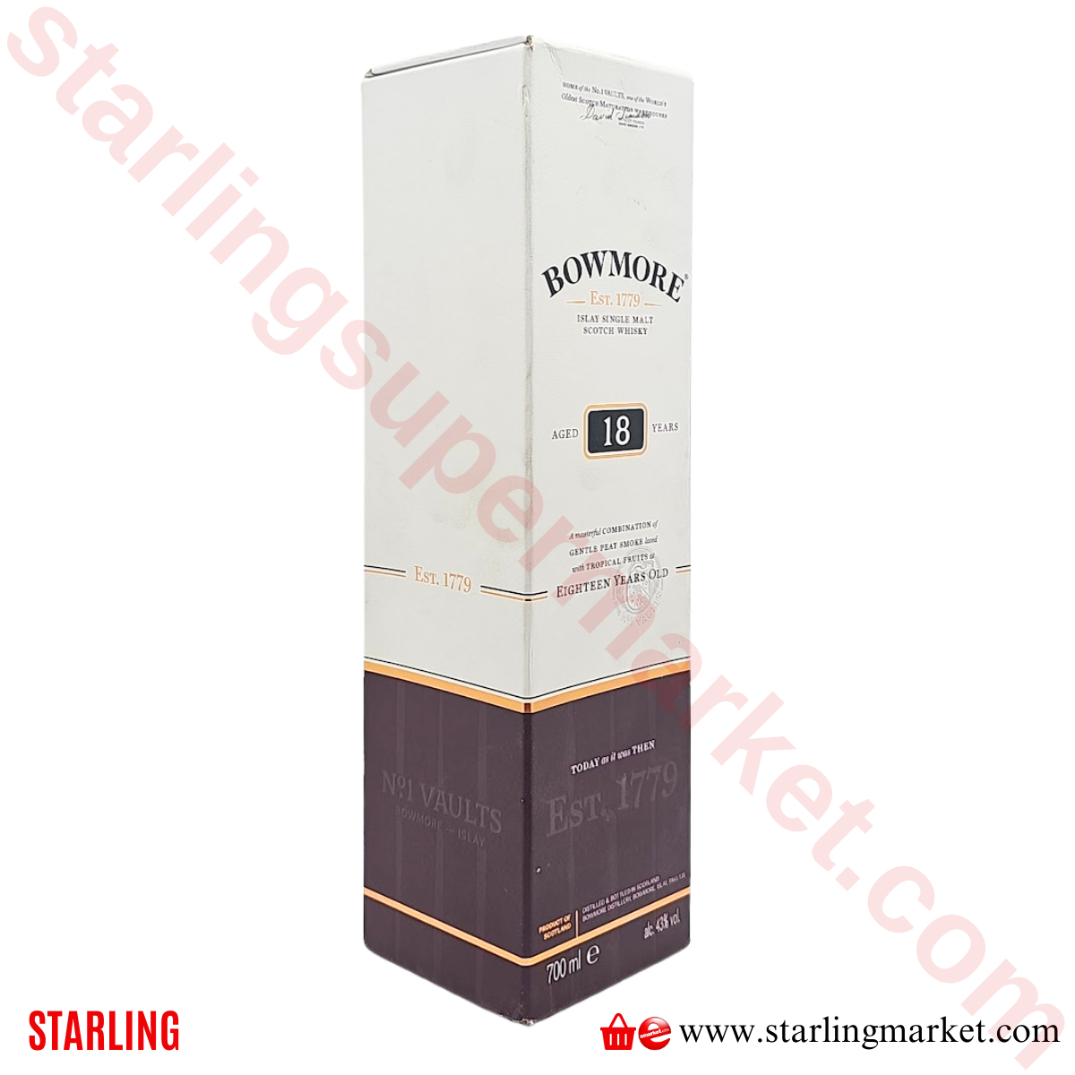 BOWMORE WHISKEY 18 YO 70 CL