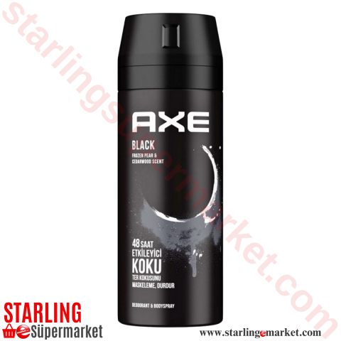 AXE DEO SPREY ERKEK BLACK 150 ML