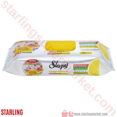 SLEEPY MUTFAK HAVLUSU LIMON 50 LI