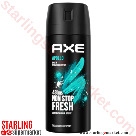AXE DEO SPREY ERKEK APOLLO 150 ML