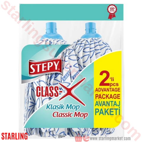 STEPY KLASIK PASPAS BEYAZ YEDEK 2 LI