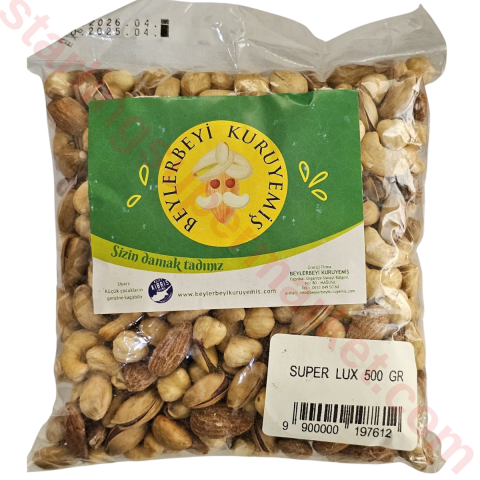 BEYLERBEYI KURUYEMIS SUPER LUKS KARISIK 500 G