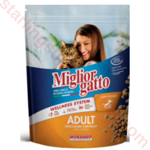 MIGLIORGATTO KEDI MAMASI KURU TAVUK 400 G