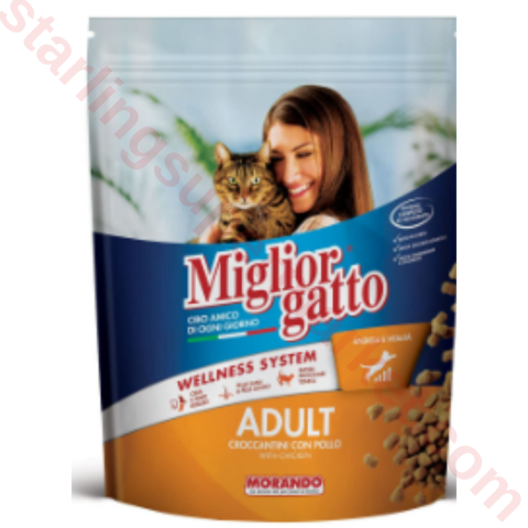 MIGLIORGATTO KEDI MAMASI KURU TAVUK 400 G