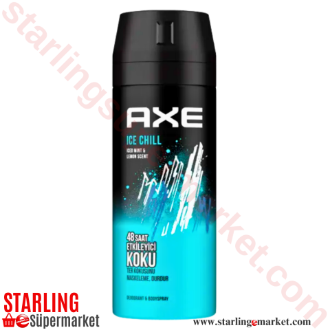 AXE DEO SPREY ERKEK ICE CHILL 150 ML