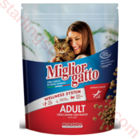 MIGLIORGATTO KEDI MAMASI KURU ET 400 G