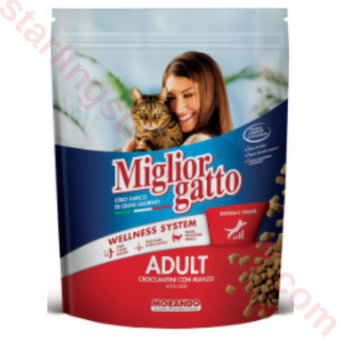MIGLIORGATTO KEDI MAMASI KURU ET 400 G
