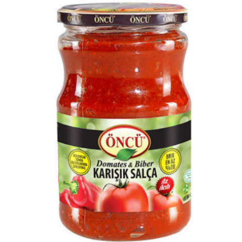 ONCU SALCA BIBER DOMES KARISIK CAM 370 G