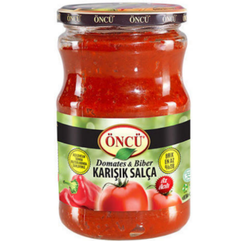 ONCU SALCA BIBER DOMES KARISIK CAM 370 G