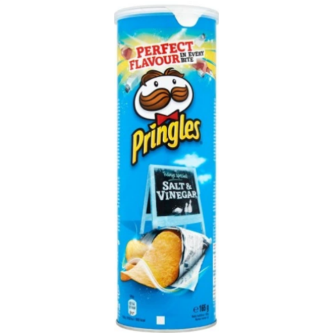 PRINGLES SALT&VINEGAR 165 G
