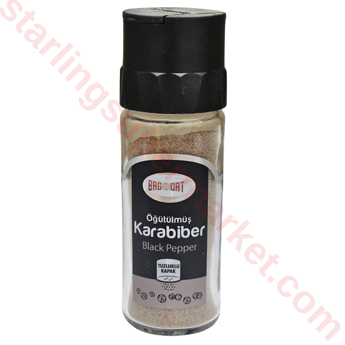 BAGDAT KARABIBER TOZ TUZLUKLU CAM 55 G