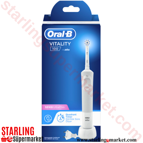ORAL B DIS FIRCASI POC BRUSH D100 SENSITIVE BEYAZ