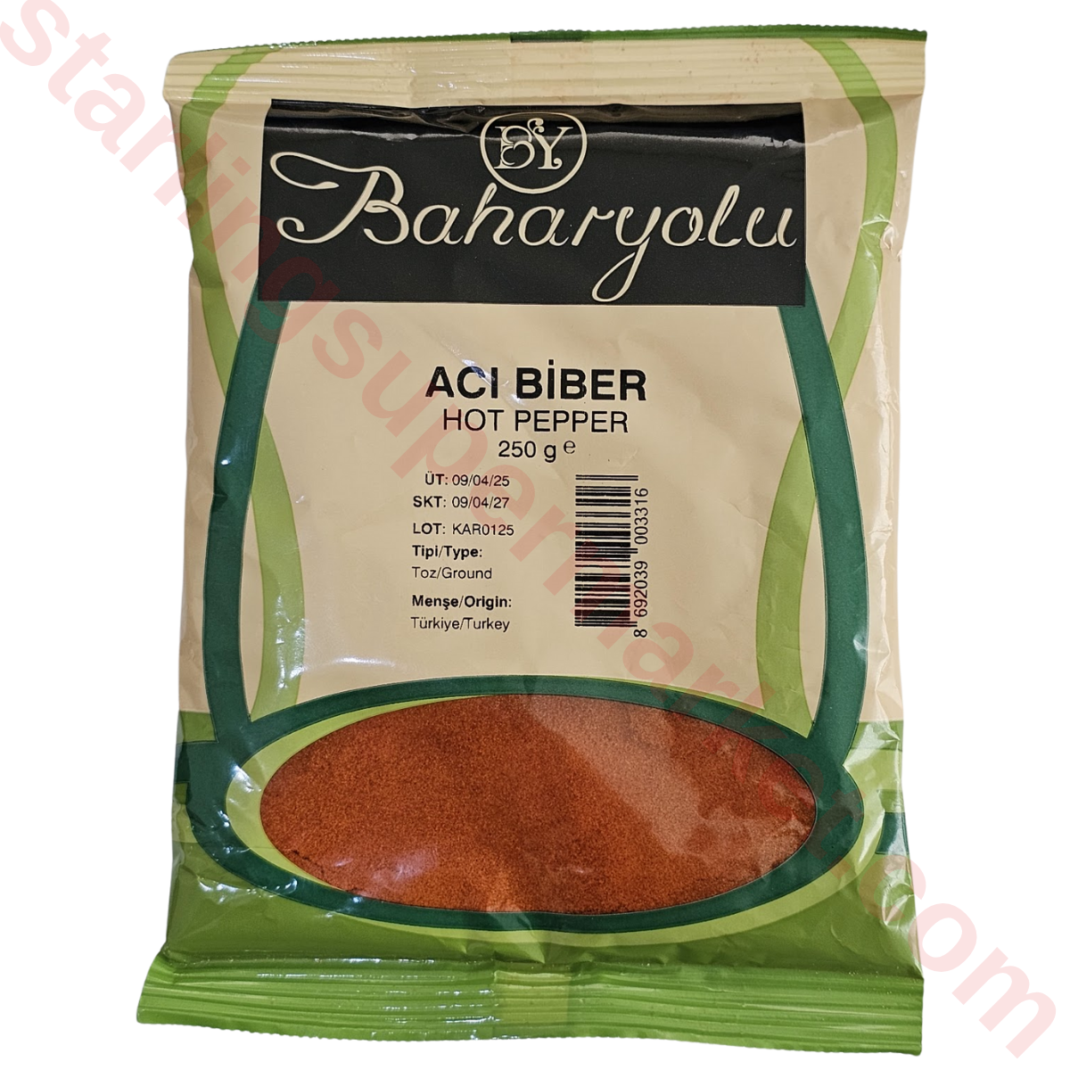 BAHARYOLU ACI BIBER 250 G