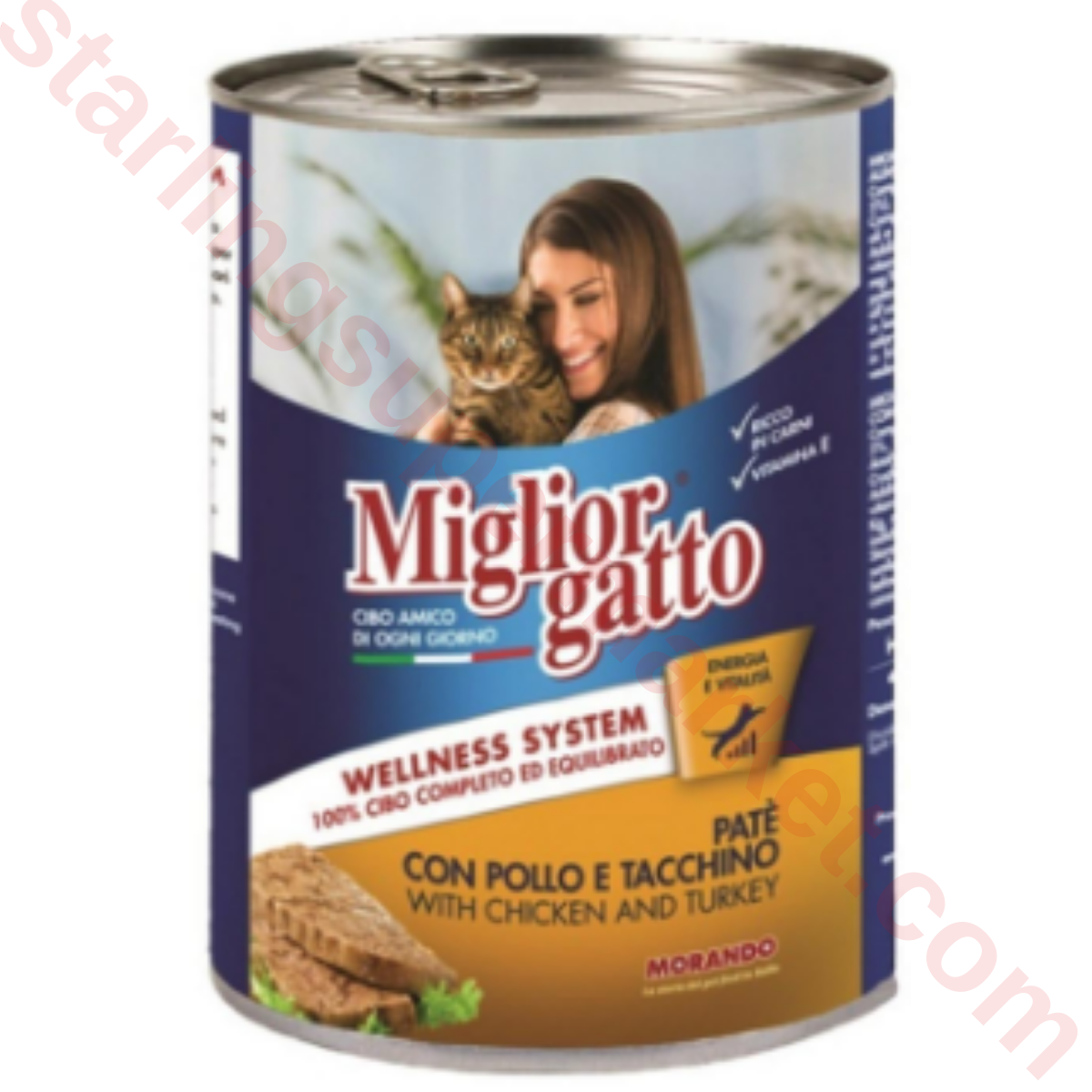 MIGLIORCANE KEDI MAMASI ISLAK PATE TAVUK-HIN 400 G