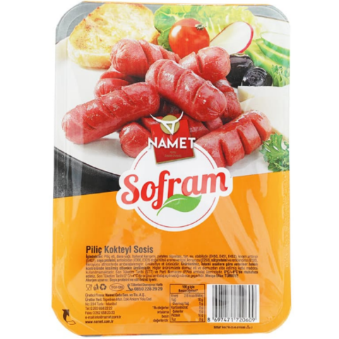 NAMET SOSIS KOKTEYL SOFRAM 250 G