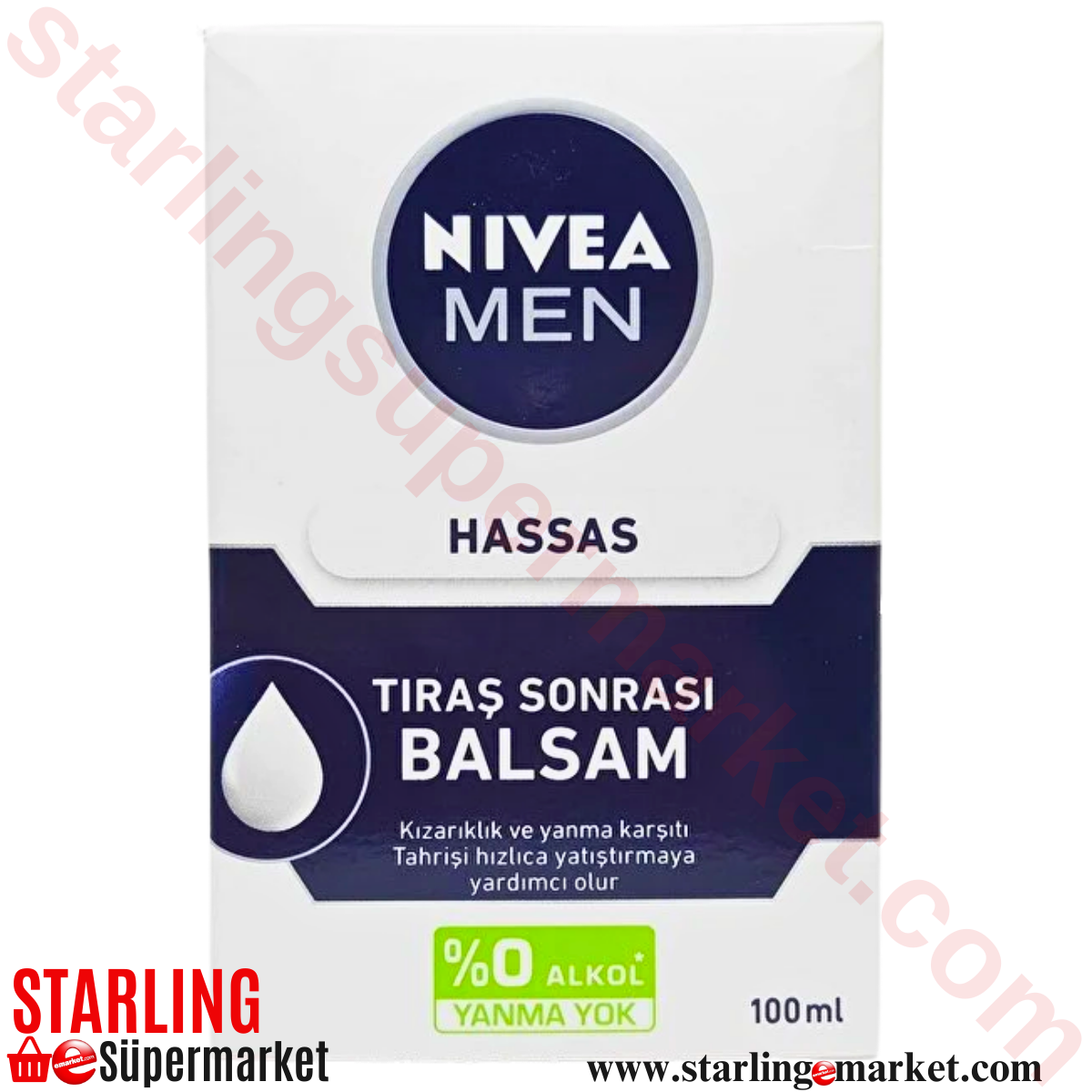 NIVEA MEN TIRAS SONRASI BALSAM SENSITIVE 100 ML