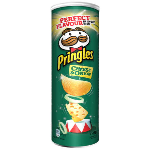 PRINGLES CHEESE&ONION 165 G