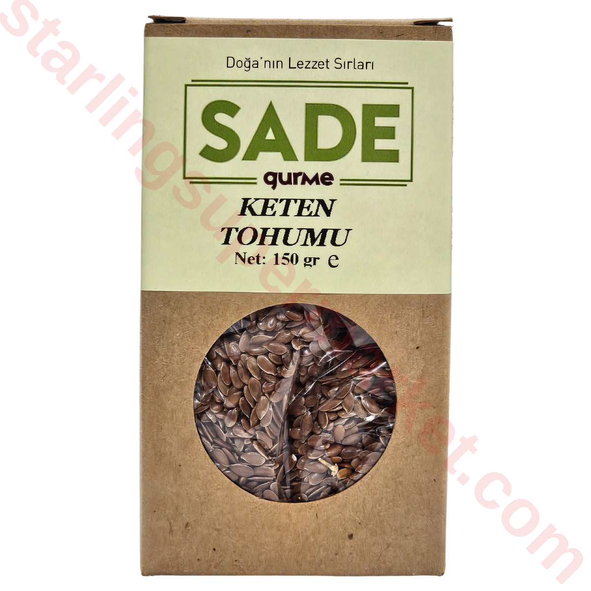 SADE ORGANIK KETEN TOHUMU 150 G
