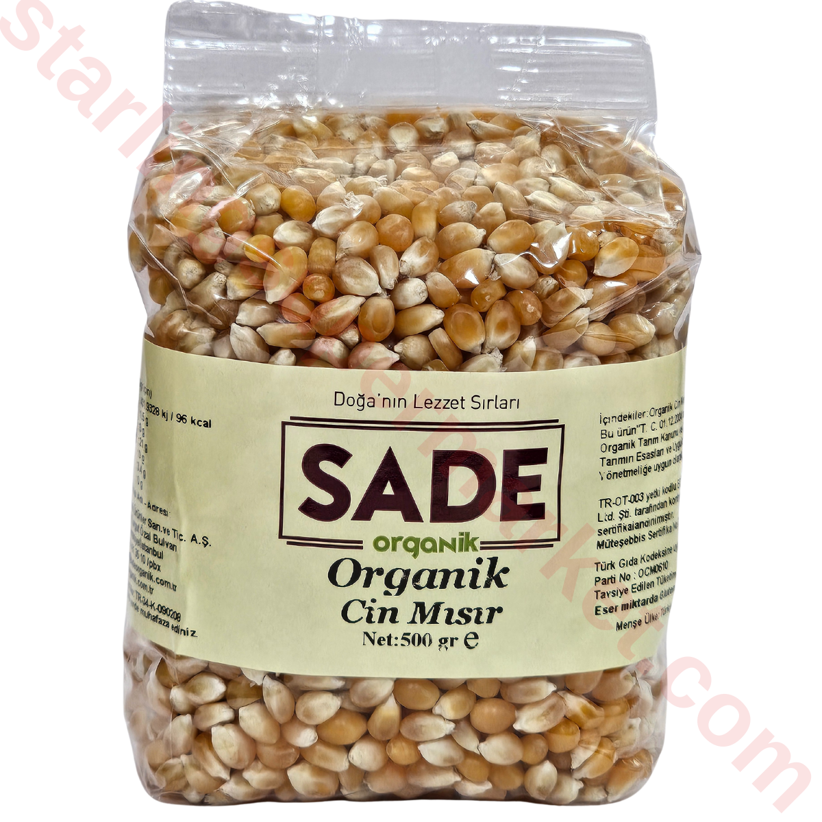SADE ORGANIK MISIR CIN 500 G