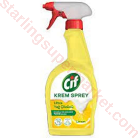 CIF KREM SPREY LIMON 750 ML