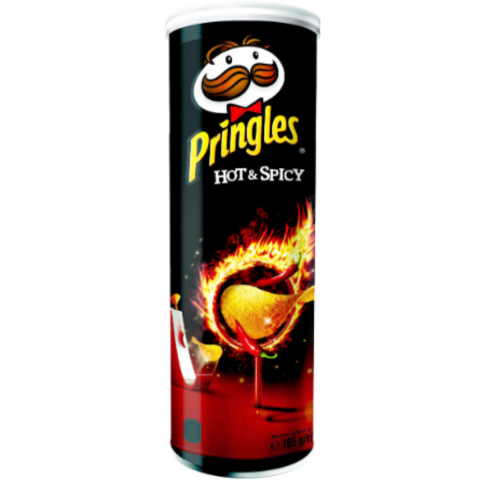 PRINGLES HOT&SPICY 165 G