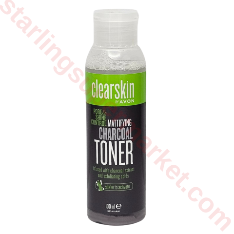 AVON YUZ TEMIZLEME TONIGI CHARCOAL100 ML