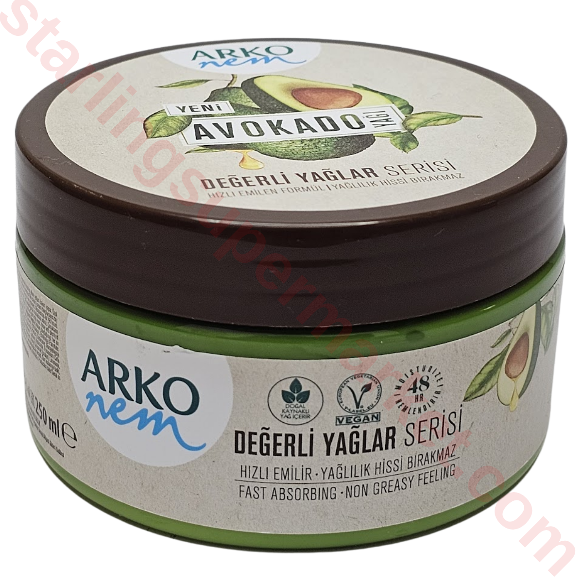 ARKO NEM AVOKADO YAGI KAVANOZ 250 ML