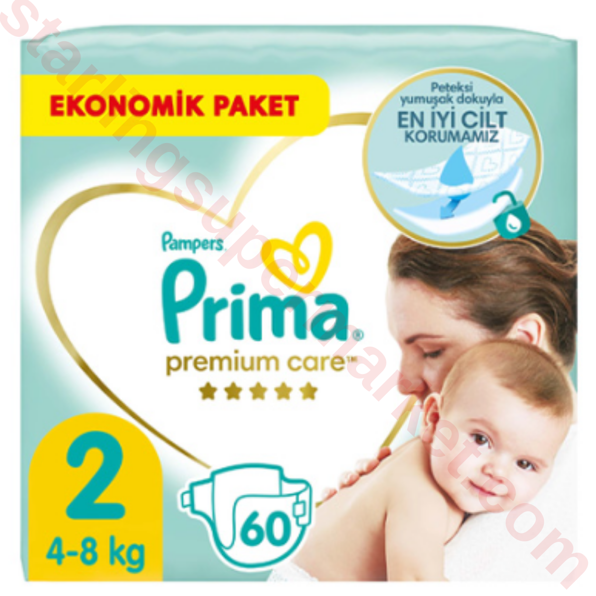 PRIMA BEBEK BEZI PREMIUM CARE MINI NO:2 4-8 KG
