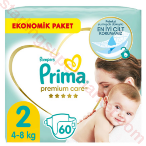 PRIMA BEBEK BEZI PREMIUM CARE MINI NO:2 4-8 KG