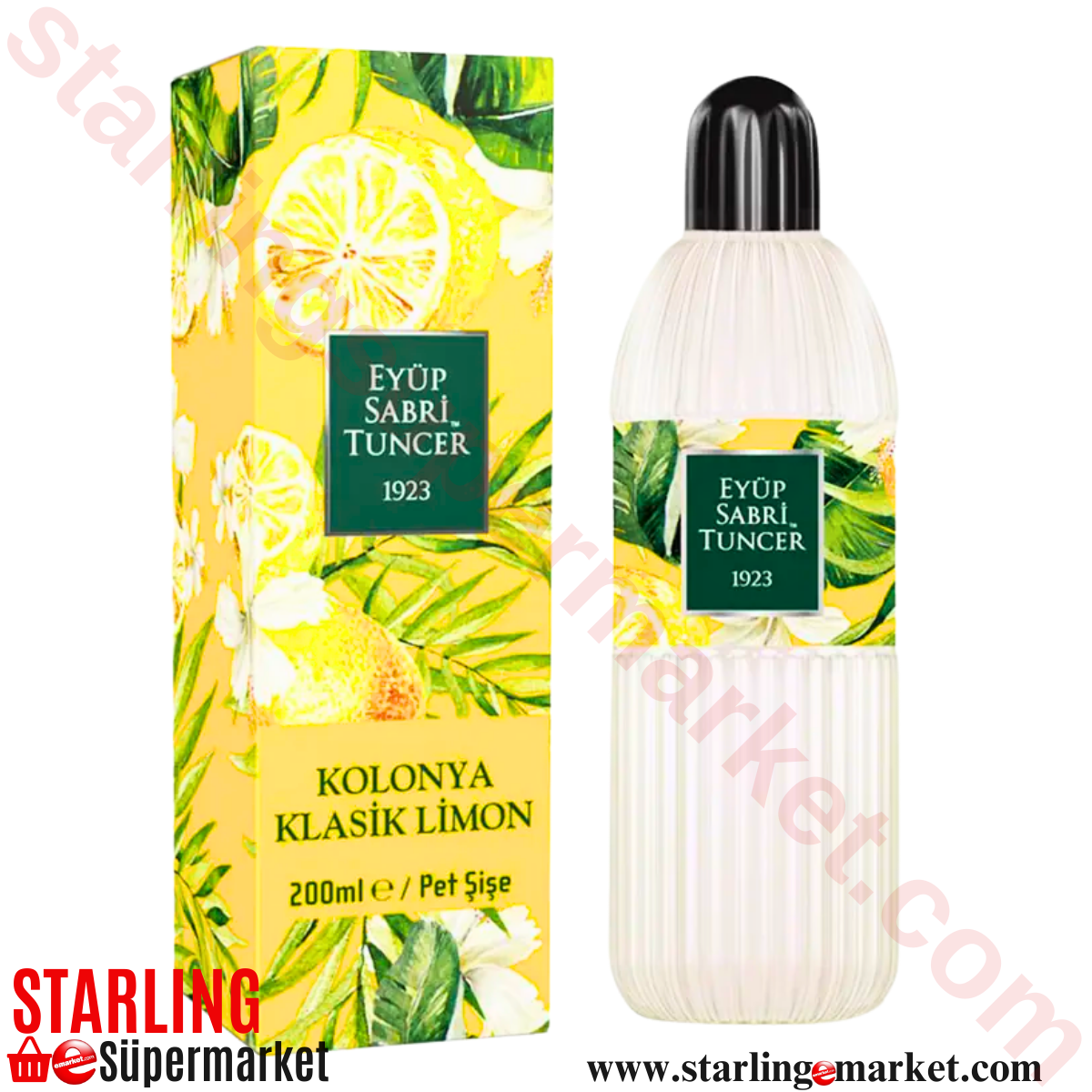 EST KOLONYA KLASIK LIMON PET SISE 200 ML