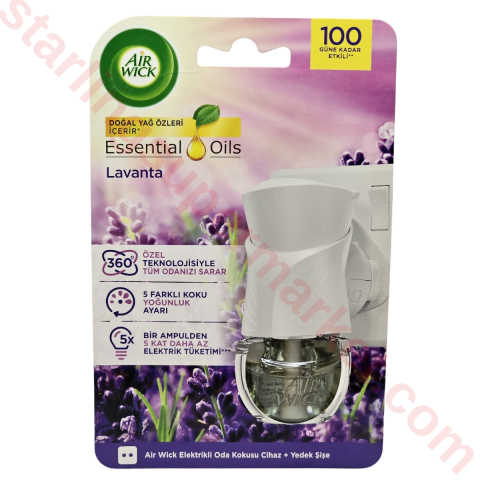 AIR WICK ELEKTRIKLI LAVANTA KIT 19 ML