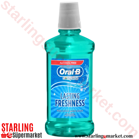 ORAL B AGIZ SUYU SAIN TEMIZLIK 500 ML