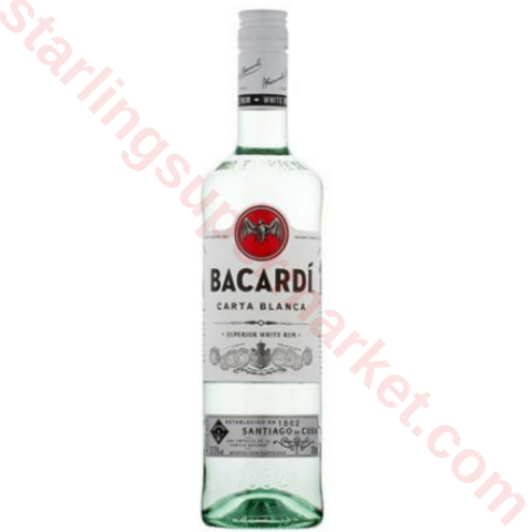 BACARDI CARTA BLANCA 70 CL