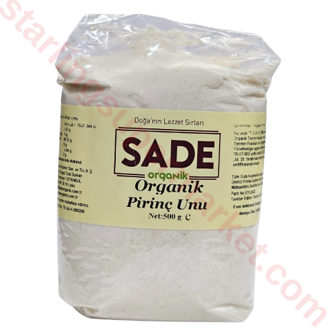 SADE ORGANIK PIRINC UNU 500 G
