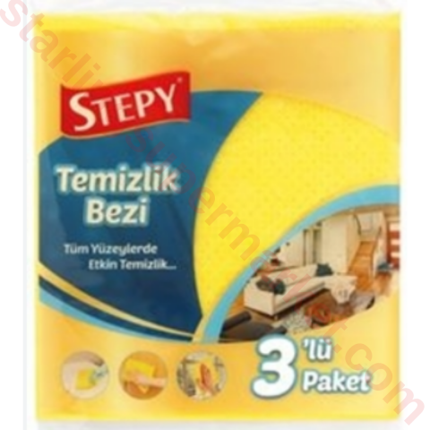 STEPY BEZ %30 MICROFIBER 3 LU 32*38 CM