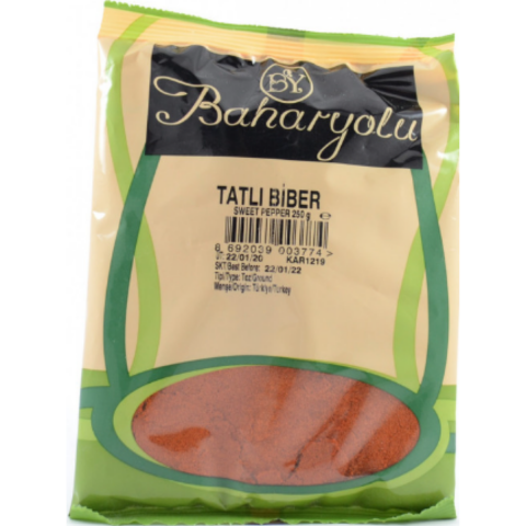 BAHARYOLU TATLI KIRMIZI TOZ BIBER 250 G