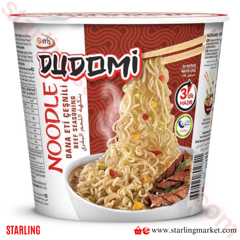 DUDOMI NOODLE BARDAK DANA ETI AROMALI 60 G