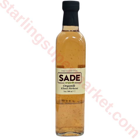 SADE ORGANIK ELMA SIRKESI 500 ML
