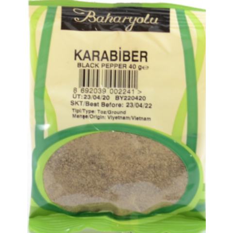 BAHARYOLU KARABIBER TOZ 40 G